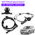 2Pcs Rear Left & Right ABS Speed Sensor For Mitsubishi Outlander III 2010-On 2Pcs Rear Left & Right ABS Speed Sensor For Mitsubishi Outlander III 2010-On