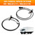 2Pcs Front Left & Right ABS Wheel Speed Sensor For Mitsubishi Fuso Canter 3.0