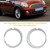 Front Bumper Fog Light Lamp Cover Bezel For Mini Cooper R55 R56 R57 R58 R59