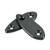 Titanium mirror delete blanking block off plates fits Kawasaki ZX-6R ZX6R 09-12