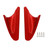 Red mirror delete blanking block off plates fits Ducati Panigale 1199 899 12-15 Red mirror delete blanking block off plates fits Ducati Panigale 1199 899 12-15