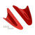 Red mirror delete blanking block off plates fits Ducati Panigale 1199 899 12-15 Red mirror delete blanking block off plates fits Ducati Panigale 1199 899 12-15