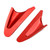 Red mirror delete blanking block off plates fits Ducati Panigale 1199 899 12-15 Red mirror delete blanking block off plates fits Ducati Panigale 1199 899 12-15