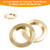 2x Front Spindle CV Axle Hub Thrust Washer for Nissan Patrol Y60 GQ Y61 GU