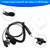 7.1-A3 Single listening Transparent Air Tube Earphone In-ear With Microphone