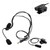 7.1-C8 Rear Mount Big Plug Tactical Headset For AN/PRC-152 AN/PRC-148 U329 Radio
