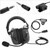 7.1-C5 Adjustable Noise Cancelling Headset For AN/PRC-152 AN/PRC-148 U329 Radio