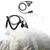 7.1-A3 Transparent Air Tube Headset w Mic For AN/PRC-152 AN/PRC-148 U329 Radio