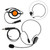 7.1-C7 Rear Mount Big Plug Tactical Headset For Kenwood TK-208 TK-220 TK-240 7.1-C7 Rear Mount Big Plug Tactical Headset For Kenwood TK-208 TK-220 TK-240