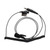 7.1-A3 Transparent Air Tube Headset w Mic For Kenwood TK-208 TK-220 TK-240 TH-28