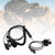 7.1-A3 Transparent Air Tube Headset with Mic For Sepura STP8000 STP8030 STP8035