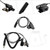 7.1-A3 Transparent Air Tube Headset with Mic For Sepura STP8000 STP8030 STP8035