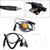 7.1-A3 Transparent Air Tube Headset w Mic For XPR3300/3500 XIRP6600/P6620 E8600