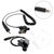 7.1-A3 Single Transparent Air Tube Headset For Hytera PD600 PD602 PD602g PD605