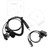 7.1-A3 Transparent Air Tube Headset with Mic For Hytera PD600 PD602 PD602g PD605