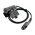 7.1-A3 Transparent Air Tube Headset with Mic For Hytera PD600 PD602 PD602g PD605