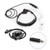 7.1mm Big Plug Tactical Throat Mic Headset For Hytera HYT TC-508 TC-510 TC-518