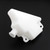 Radiator Coolant Overflow Tank Coolant Reserve Bottle Yamaha YZF-R1 (2007-2008), White