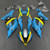 2013-2018 Kawasaki ZX6R 636 Injection Fairing Kit Bodywork Plastic ABS#124