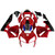 2005-2006 Honda CBR600RR F5 Injection Fairing Kit Bodywork Plastic ABS #234 Amotopart Fairing