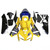 2005-2006 Honda CBR600RR F5 Injection Fairing Kit Bodywork Plastic ABS #251 Amotopart Fairing