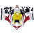 2007-2008 Honda CBR600RR F5 Injection Fairing Kit Bodywork Plastic ABS#188 Amotopart Fairing