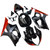 2003-2004 Suzuki GSXR1000 K3 Injection Fairing Kit Bodywork Plastic ABS#133 Amotopart Fairing