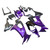 2008-2010 Kawasaki ZX10R Injection Fairing Kit Bodywork Plastic ABS#137 Amotopart Fairing