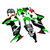 2008-2010 Kawasaki ZX10R Injection Fairing Kit Bodywork Plastic ABS#142 Amotopart Fairing