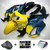 1999-2000 Honda CBR600 F4 Injection Fairing Kit Bodywork Plastic ABS#145 Amotopart Fairing