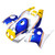 1990-1998 Honda CBR250RR MC22 Injection Fairing Kit Bodywork Plastic ABS#107 Amotopart Fairing