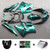 1993-2003 Kawasaki ZZR1100 Injection Fairing Kit Bodywork Plastic#114