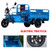 1.8*1.1 Meter 1000W Electric Cargo Tricycle Truck Tricycle 70-80km