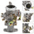 F Head Carburetor Carb Kit For Jeep Willys CJ3b M38A1 CJ5 F134 17701.02