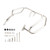 Lower Engine Guard Frame Crash Bar Steel Fit Silver For Honda Nt1100 Nt 1100 22 Lower Engine Guard Frame Crash Bar Steel Fit Silver For Honda Nt1100 Nt 1100 22