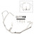 Upper Engine Guard Frame Crash Bar Steel Silver Silver For Honda Nt 1100 2022 Upper Engine Guard Frame Crash Bar Steel Silver Silver For Honda Nt 1100 2022