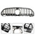GTR Style Front Bumper Grille Grill W/Camera fit Mercedes Benz W206 2022-2023