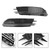 2PCS Front Fog Light Cover Bezel Grill Grille Fit Audi A6 4G C7 2012-2015 2PCS Front Fog Light Cover Bezel Grill Grille Fit Audi A6 4G C7 2012-2015