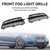 2PCS Front Bumper Fog Light Cover Bezel Grill Grille Fit BMW F20 F21 2011-2015 M 2PCS Front Bumper Fog Light Cover Bezel Grill Grille Fit BMW F20 F21 2011-2015 M