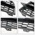 2PCS Front Bumper Fog Light Cover Bezel Grill Grille Fit BMW F20 F21 2011-2015 M 2PCS Front Bumper Fog Light Cover Bezel Grill Grille Fit BMW F20 F21 2011-2015 M