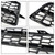 2PCS Front Bumper Fog Light Cover Bezel Grill Grille Fit BMW F20 F21 2011-2015 M 2PCS Front Bumper Fog Light Cover Bezel Grill Grille Fit BMW F20 F21 2011-2015 M