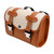 Color Matching Side Saddlebag Tool Bag Luggage Pouch Storage Brown For Motorbike