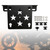 Quick Release Side Saddlebag Mounting Bracket Universal Black For Motorbike