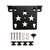 Quick Release Side Saddlebag Mounting Bracket Universal Black For Motorbike