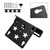 Quick Release Side Saddlebag Mounting Bracket Universal Black For Motorbike