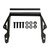 Phone Navigation Bracket Gps Extension Bracket Steel Black For Himalayan 22-23 Phone Navigation Bracket Gps Extension Bracket Steel Black For Himalayan 22-23