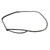 4PCS Door Weatherstrip Silence Opening Gasket For Honda Civic 2006-2011