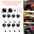 10PCS Smoke LED DRL Driving Daytime Fog Tail Lights Kit for Land Rover Defender