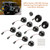 10PCS Smoke LED DRL Driving Daytime Fog Tail Lights Kit for Land Rover Defender