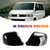 Gloss Black Wing Door Mirror Cover Caps Left+Right For VW T6 Transporter 15-19